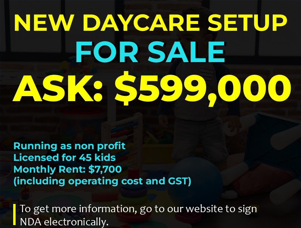 PL510 New Daycare Setup For Sale