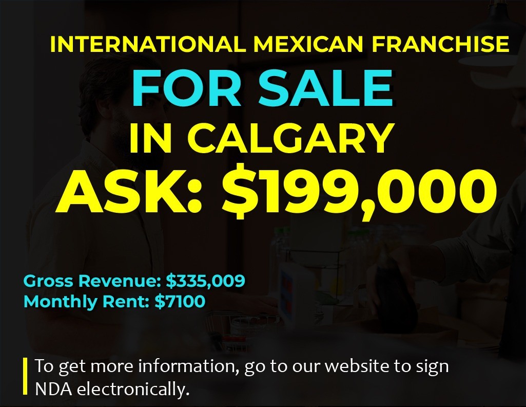 PL512 International Mexican Franchise For Sale In Calgary